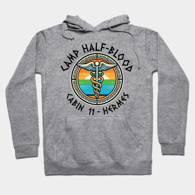 Cabin 11 -Hermes greek mythology - camp half blood Hoodie by whatyouareisbeautiful